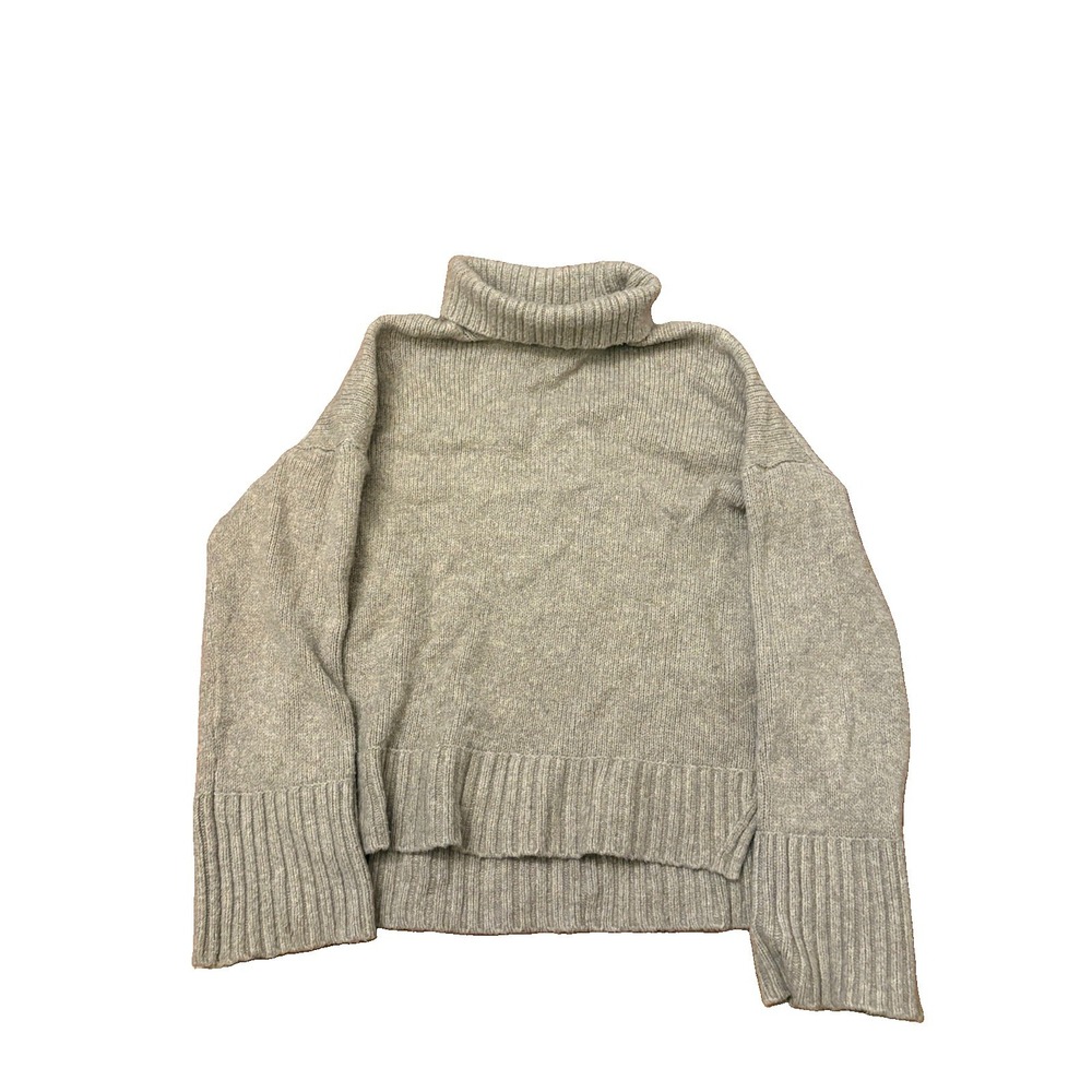 Abercrombie & Fitch Women's Roll Neck Sweater Gray Size XXS